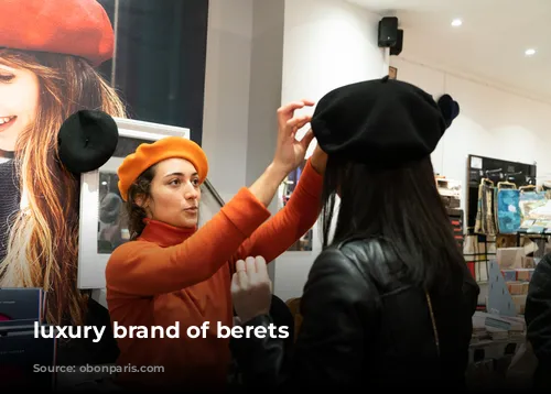 luxury brand of berets