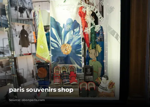 paris souvenirs shop