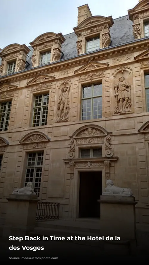 Step Back in Time at the Hotel de la Place des Vosges