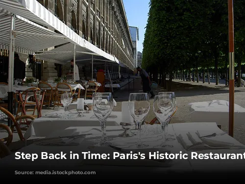 Step Back in Time: Paris's Historic Restaurants