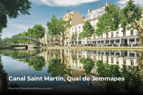 Canal Saint Martin, Quai de Jemmapes