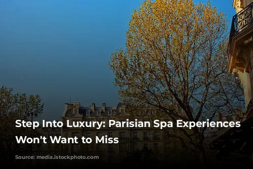 Step Into Luxury: Parisian Spa Experiences You Won't Want to Miss