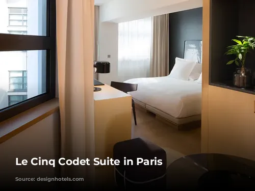 Le Cinq Codet Suite in Paris