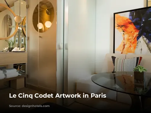 Le Cinq Codet Artwork in Paris