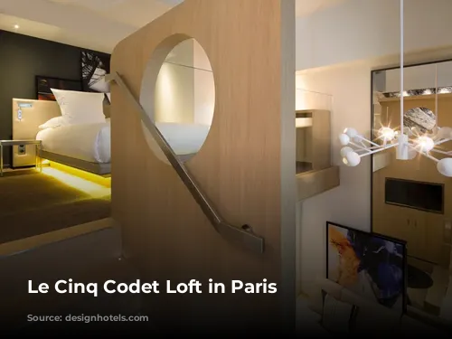 Le Cinq Codet Loft in Paris