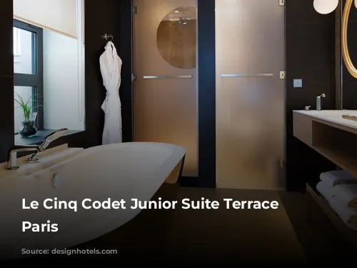 Le Cinq Codet Junior Suite Terrace in Paris