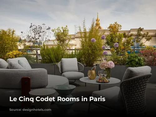 Le Cinq Codet Rooms in Paris