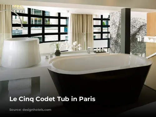 Le Cinq Codet Tub in Paris