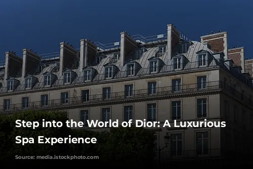 Step into the World of Dior: A Luxurious Parisian Spa Experience