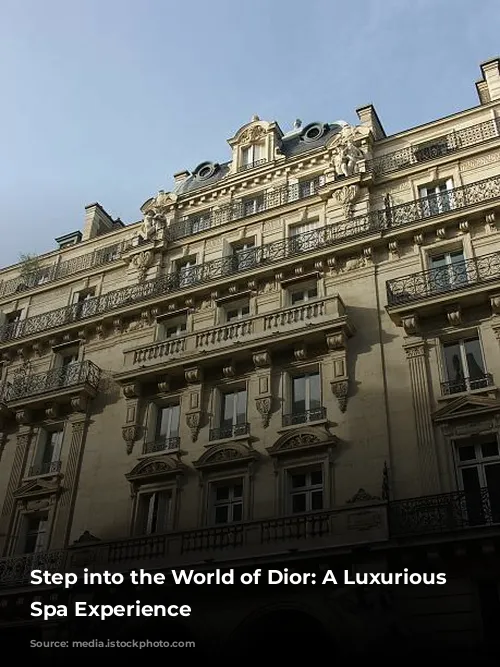 Step into the World of Dior: A Luxurious Parisian Spa Experience