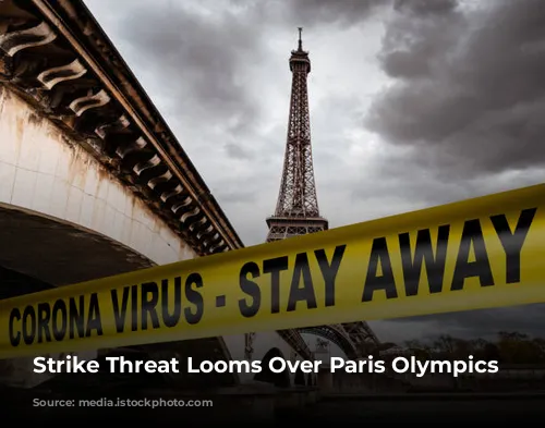 Strike Threat Looms Over Paris Olympics