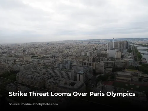 Strike Threat Looms Over Paris Olympics