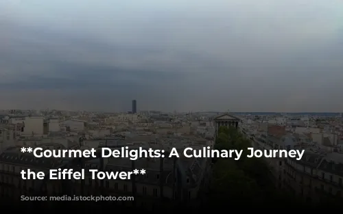  **Gourmet Delights: A Culinary Journey Near the Eiffel Tower** 