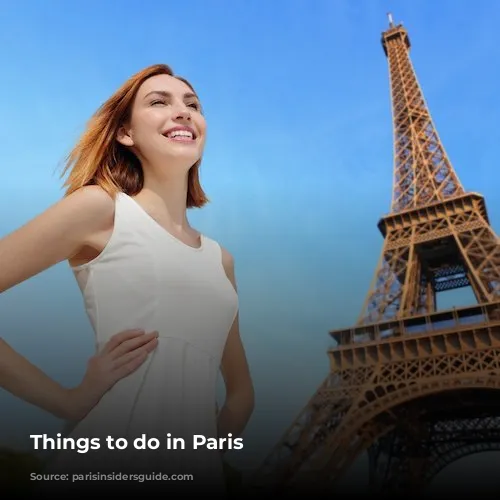 Things to do in Paris