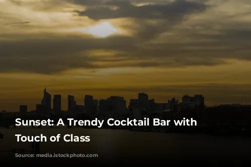 Sunset: A Trendy Cocktail Bar with a Touch of Class