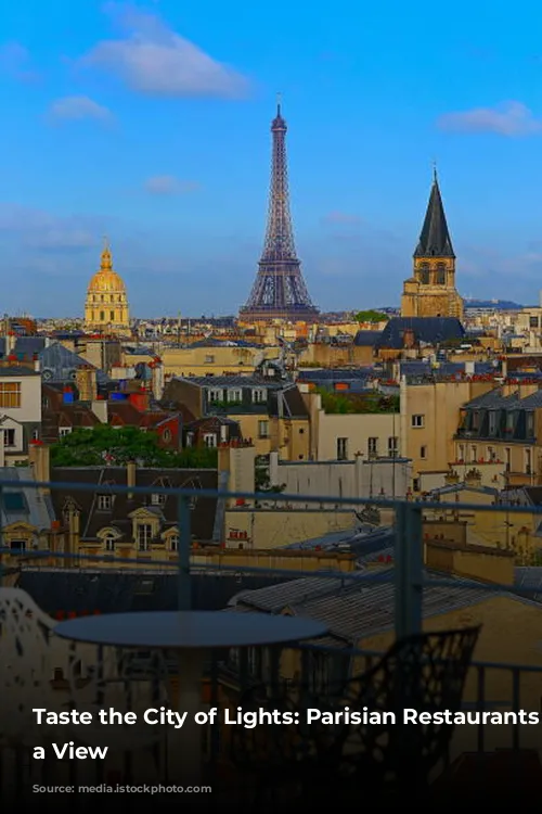 Taste the City of Lights: Parisian Restaurants with a View