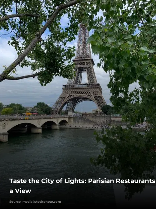 Taste the City of Lights: Parisian Restaurants with a View