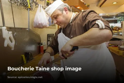 Boucherie Taine shop image