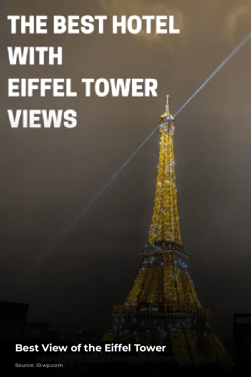 Best View of the Eiffel Tower