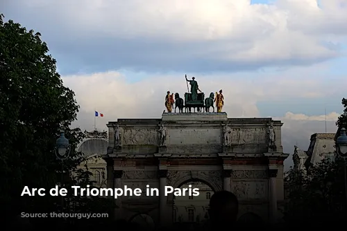 Arc de Triomphe in Paris