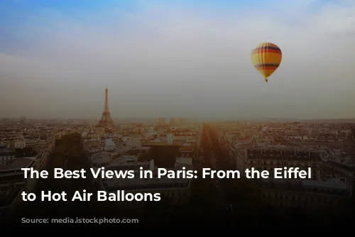 The Best Views in Paris: From the Eiffel Tower to Hot Air Balloons