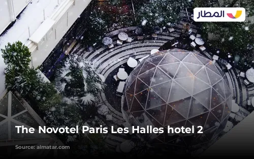 The Novotel Paris Les Halles hotel 2