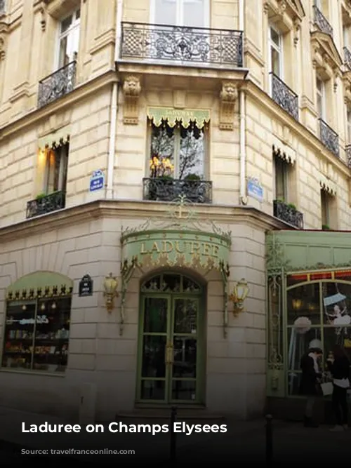 Laduree on Champs Elysees