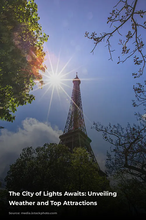 The City of Lights Awaits: Unveiling Paris's Weather and Top Attractions