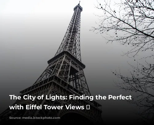 The City of Lights: Finding the Perfect Hotel with Eiffel Tower Views 🗼