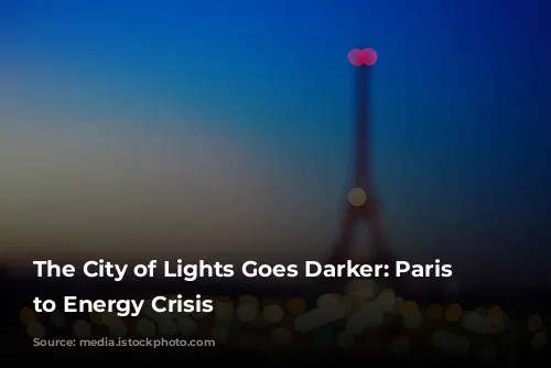 The City of Lights Goes Darker: Paris Adjusts to Energy Crisis