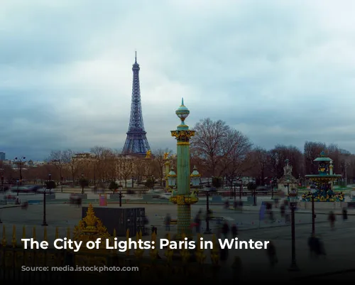 The City of Lights: Paris in Winter