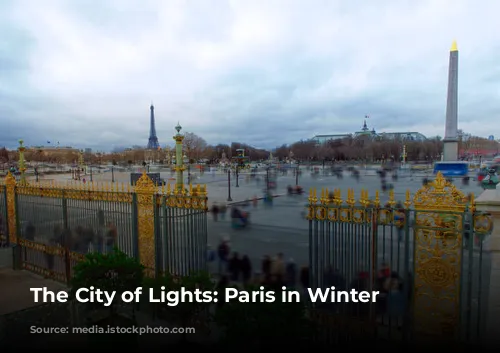 The City of Lights: Paris in Winter