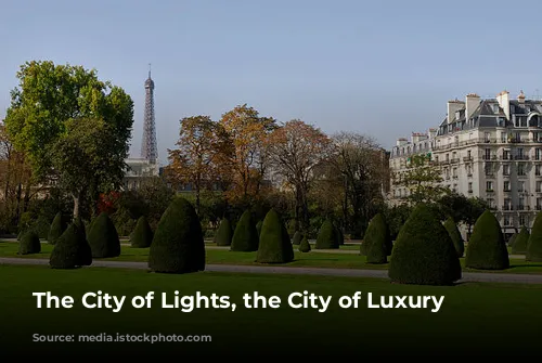 The City of Lights, the City of Luxury Hotels