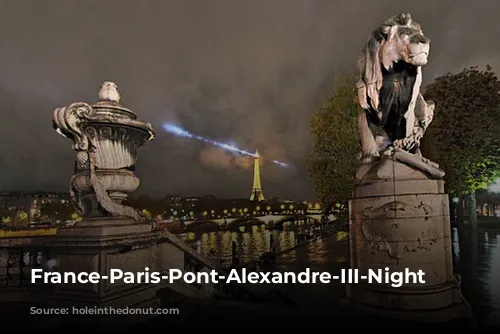 France-Paris-Pont-Alexandre-III-Night