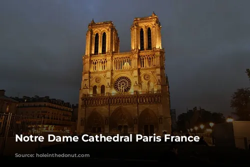 Notre Dame Cathedral Paris France