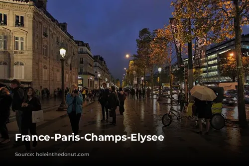 France-Paris-Champs-Elysee