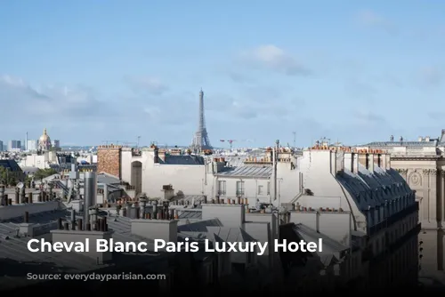 Cheval Blanc Paris Luxury Hotel 