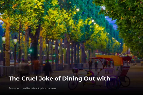 The Cruel Joke of Dining Out with Kids