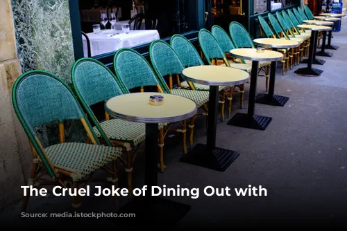 The Cruel Joke of Dining Out with Kids