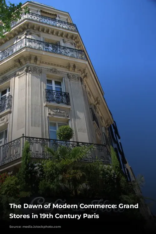 The Dawn of Modern Commerce: Grand Department Stores in 19th Century Paris