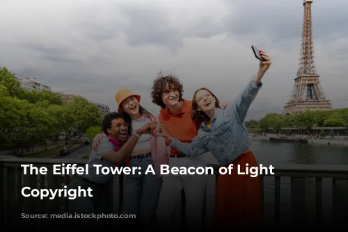 The Eiffel Tower: A Beacon of Light and Copyright