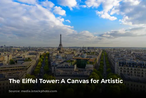 The Eiffel Tower: A Canvas for Artistic Expression