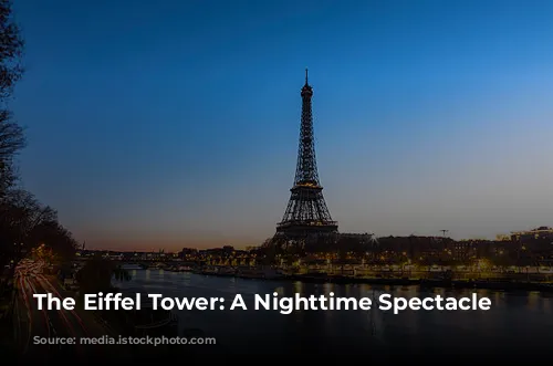 The Eiffel Tower: A Nighttime Spectacle