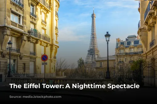 The Eiffel Tower: A Nighttime Spectacle