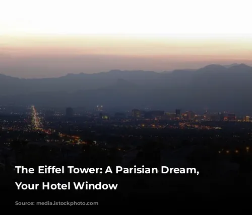 The Eiffel Tower: A Parisian Dream, From Your Hotel Window