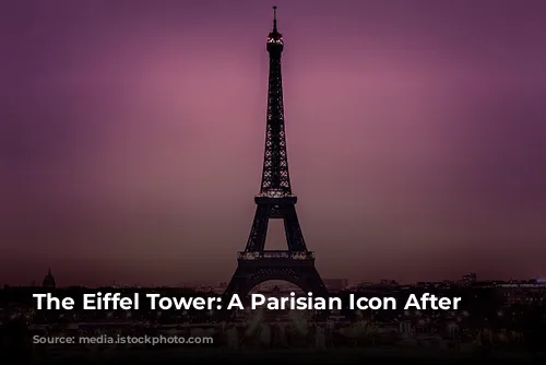 The Eiffel Tower: A Parisian Icon After Dark