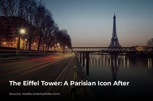 The Eiffel Tower: A Parisian Icon After Dark