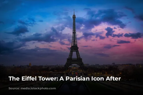 The Eiffel Tower: A Parisian Icon After Dark