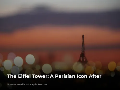 The Eiffel Tower: A Parisian Icon After Dark