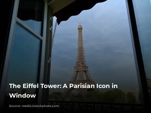 The Eiffel Tower: A Parisian Icon in Your Window